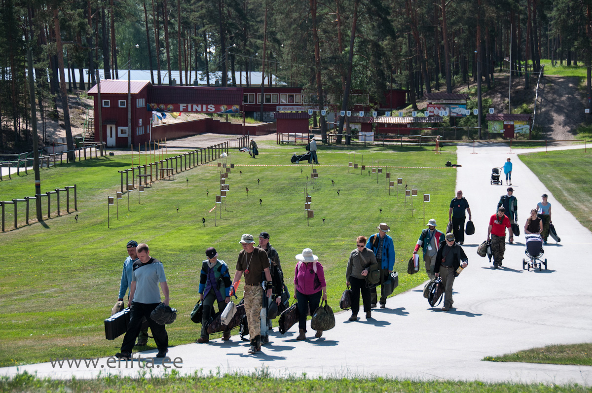 Moving to white course